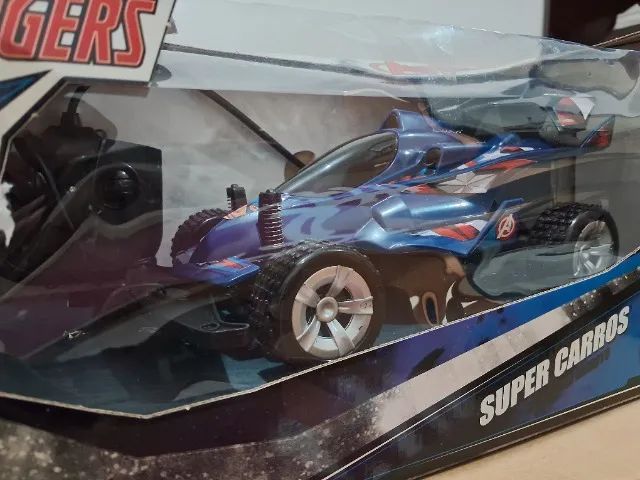 Carro Controle Remoto Marvel Capitão América -7 Funções - NOVO ORIGINAL - Foto 3
