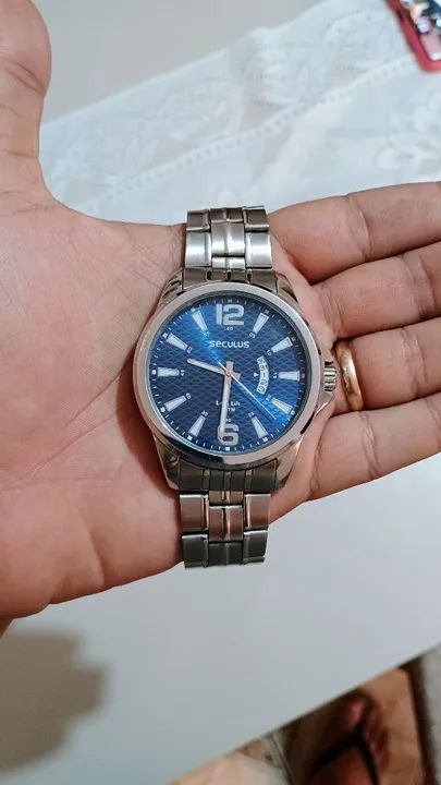 Relógio Seculus Masculino - Foto 4