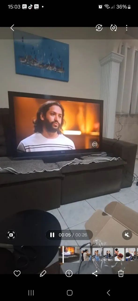 Tv 50 LG antiga (funcionando) vai com com o conversor  - Foto 2