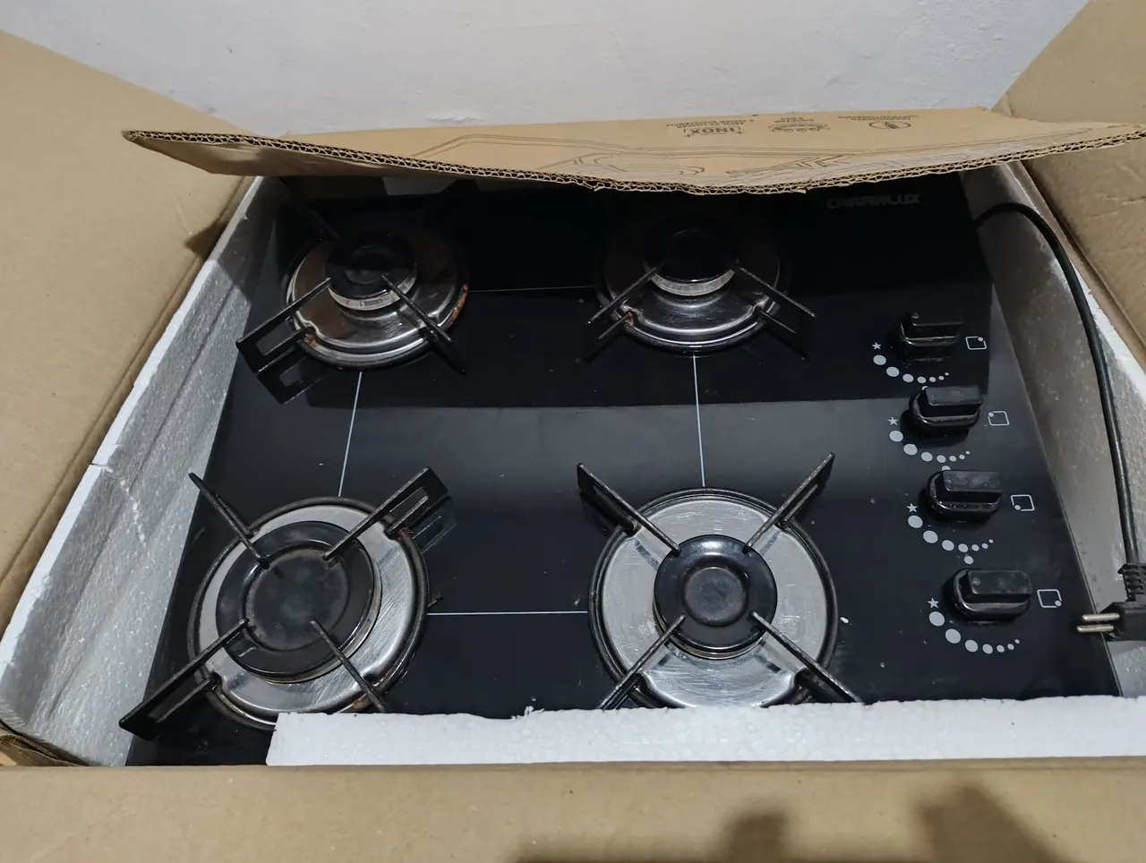 Cooktop Chamalux 4 Bocas - 6 meses de uso