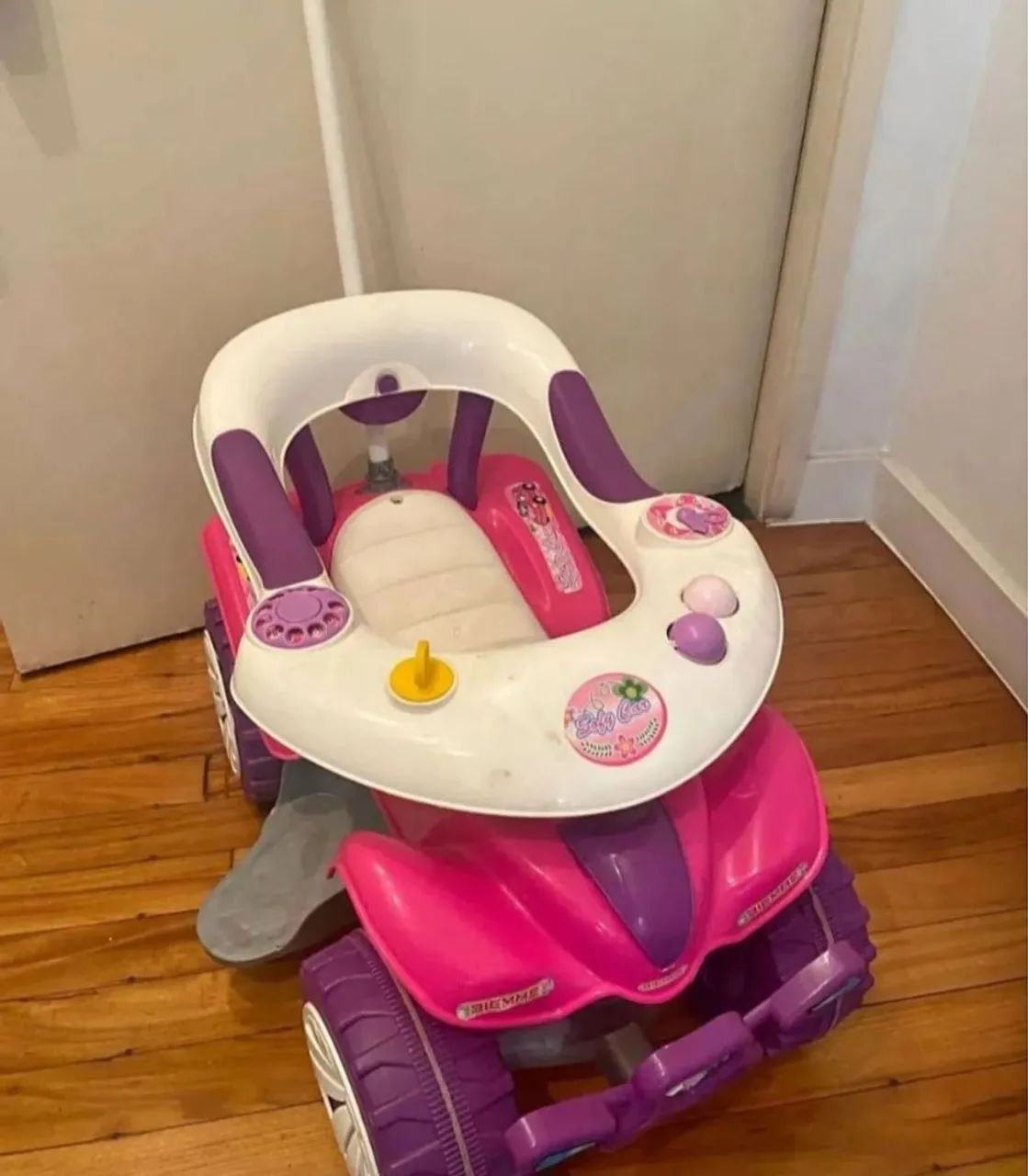Carrinho De Passeio Andador Dudu Sofy Car Articulado Biemme - Foto 2