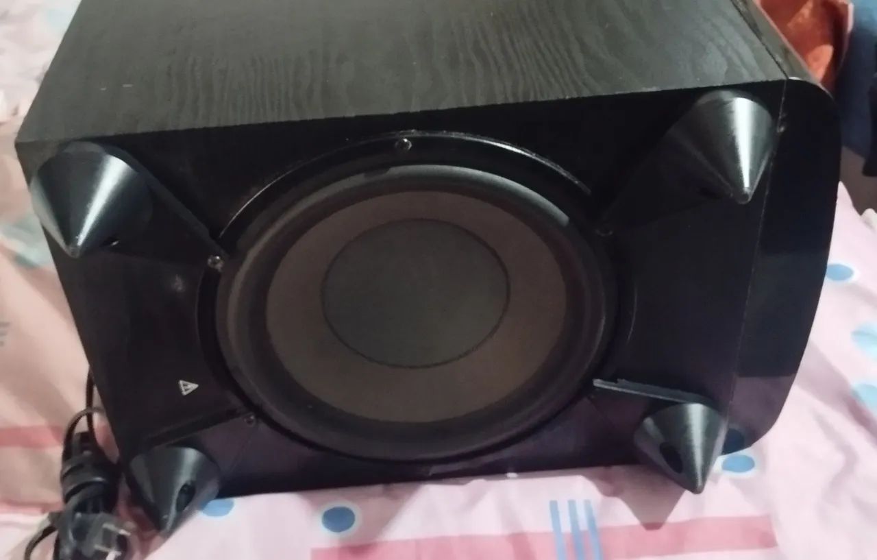 subwoofer onkyo ativo 200w - Foto 4