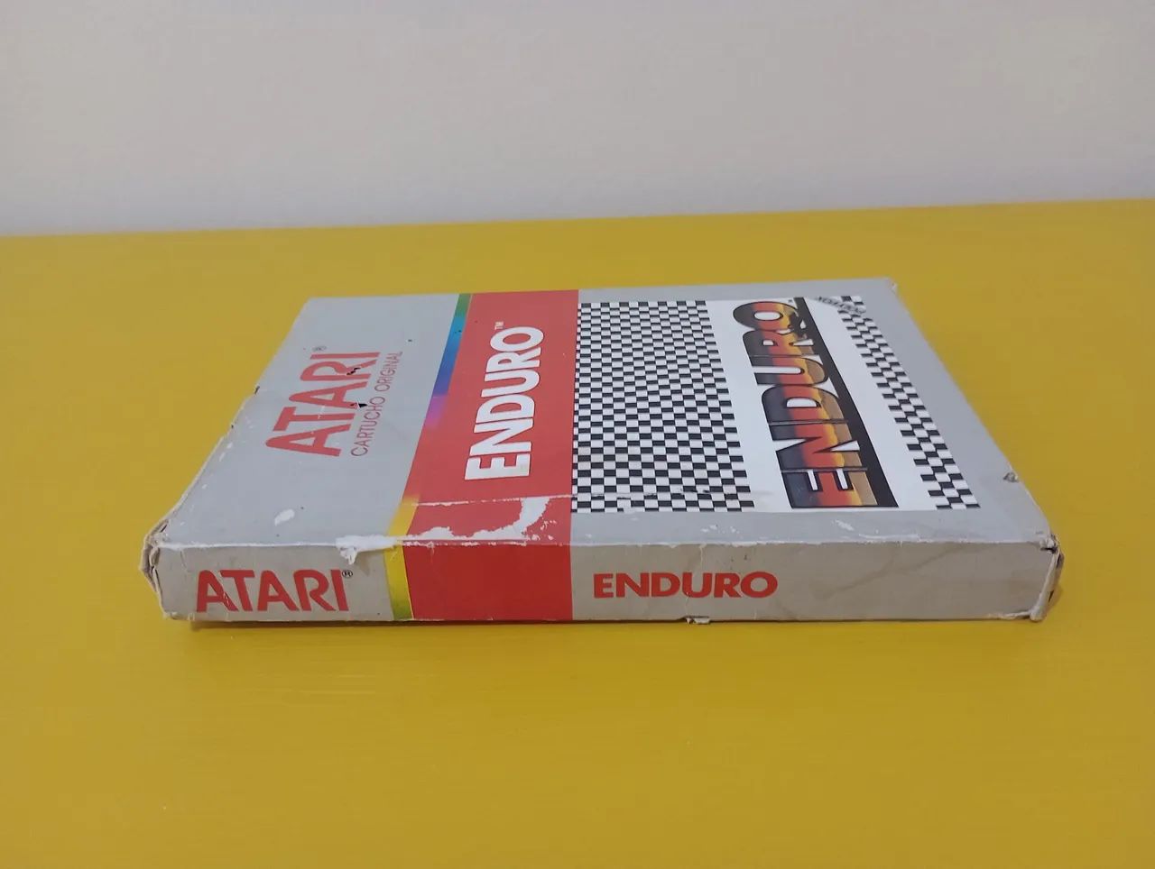 Jogo Atari Enduro Cartucho Original Polyvox Completo - Foto 4