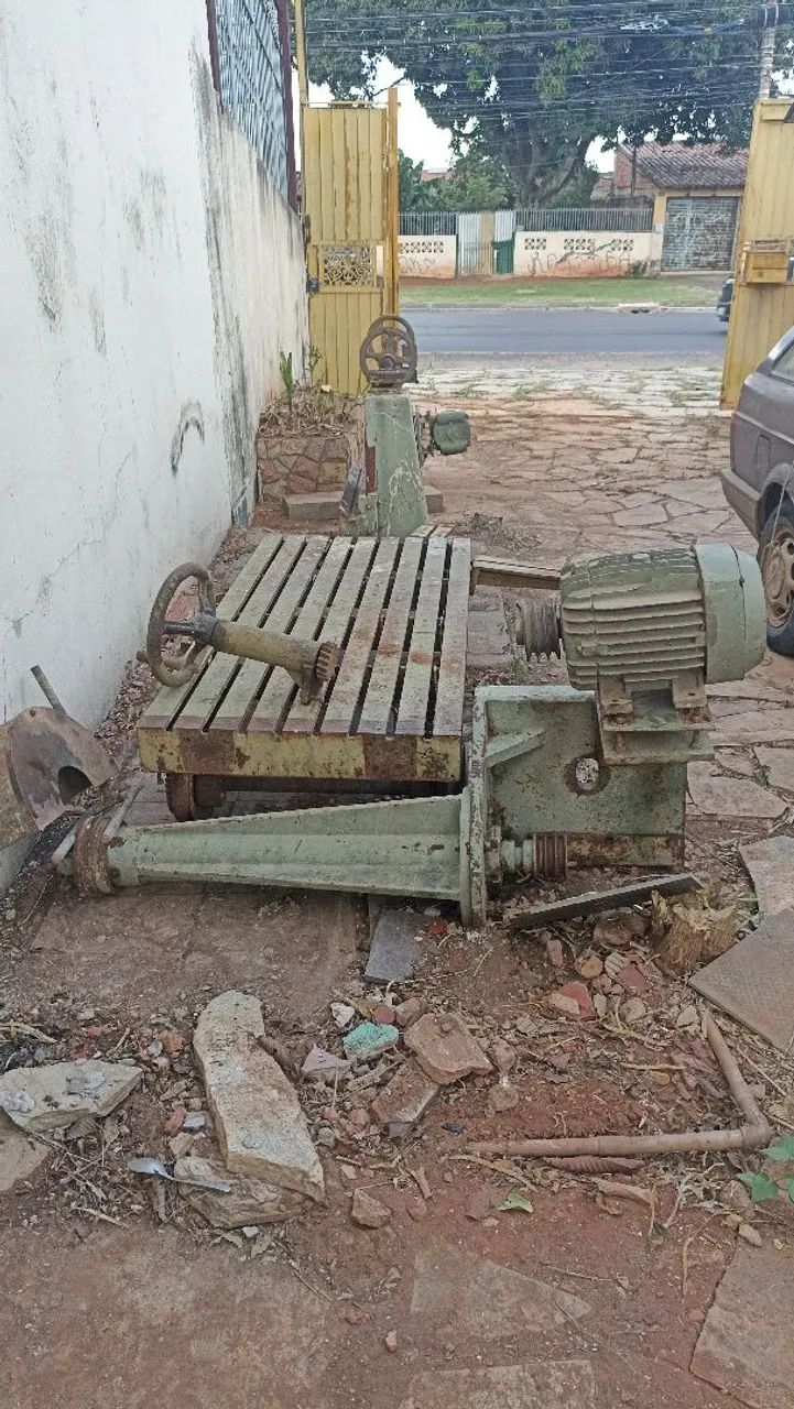 Máquina de cortar granito Ferro Fundido 2 motores Guarani - Foto 3