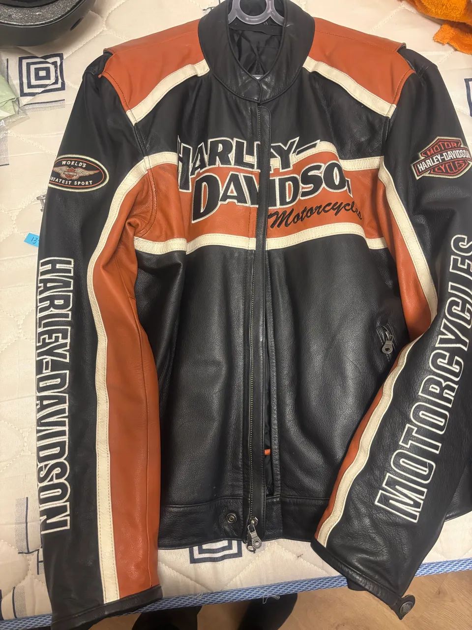 Jiidco Jaqueta Couro Harley Davidson Olx Jaqueta Harley Davidson