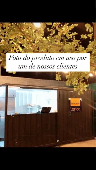 Container para Comércio FRETE E DESCARGA GRATIS(raio de 150km)-C/ Parte Elétrica Completa - Foto 3