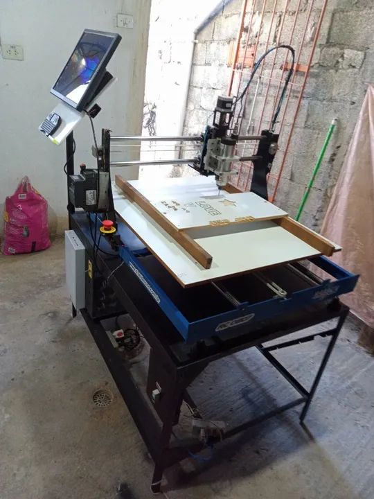 CNC ROUTER RC0807 110x80x60cm Semi nova - Foto 3