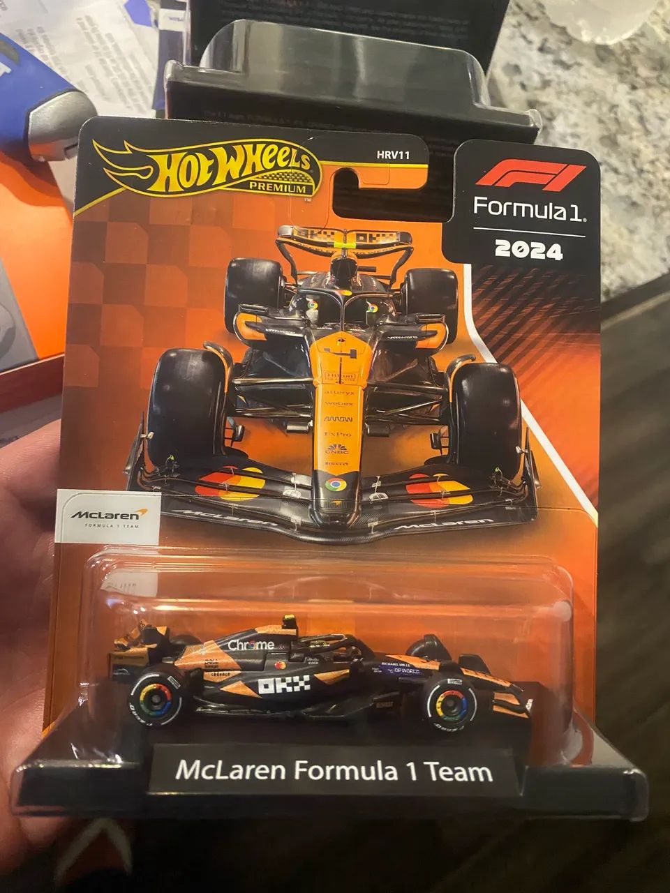 Hot wheels premium F-1 McLarem fórmula one team