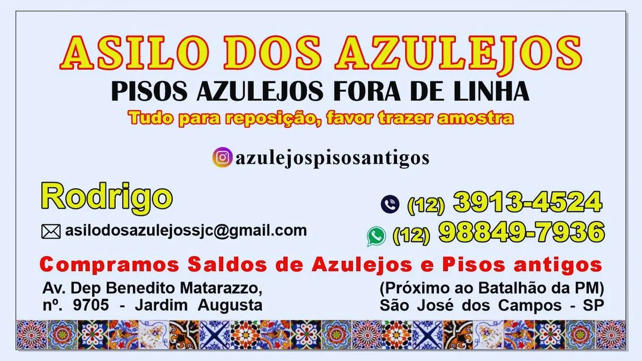 Pisos & Azulejos Antigos diversos modelos e tamanhos - Foto 6