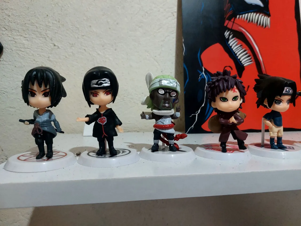 Bonecos Naruto - Coleção Completa