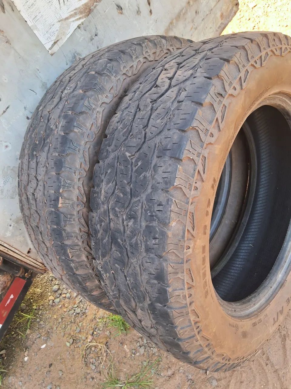 Jogo de Pneus 225/65 R17 SEMAT TRAIL-LIFE A/T - Foto 2