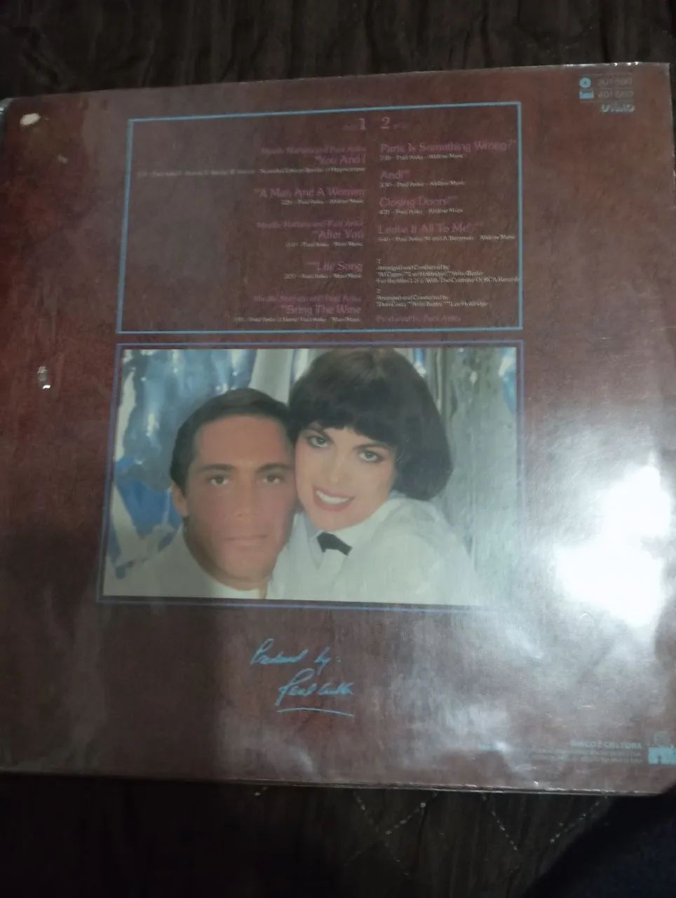 LP Mirelle Mathieu e Paul Anka  - Foto 2