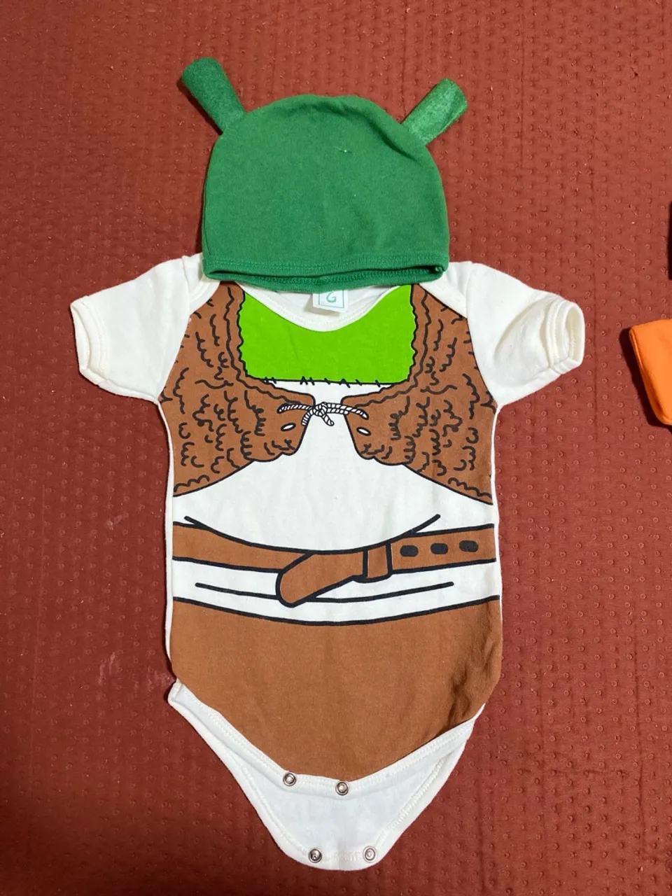 Body temático Shrek - R$ 18
