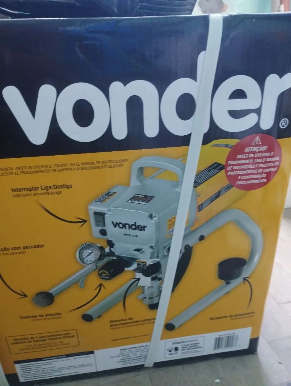 Vonder MPA 125 Spray Gun - New