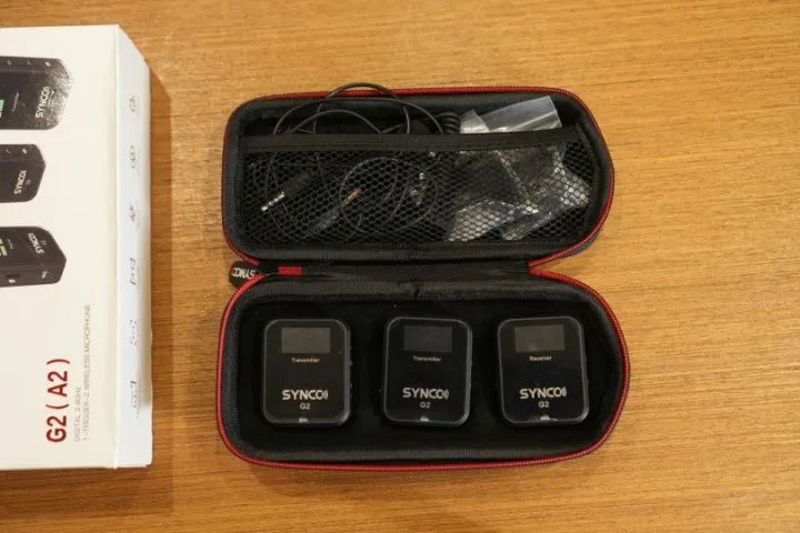 Synco G2a2 Wireless Lapel Microphone System 2.4GHz Black (Used)64308481702401123