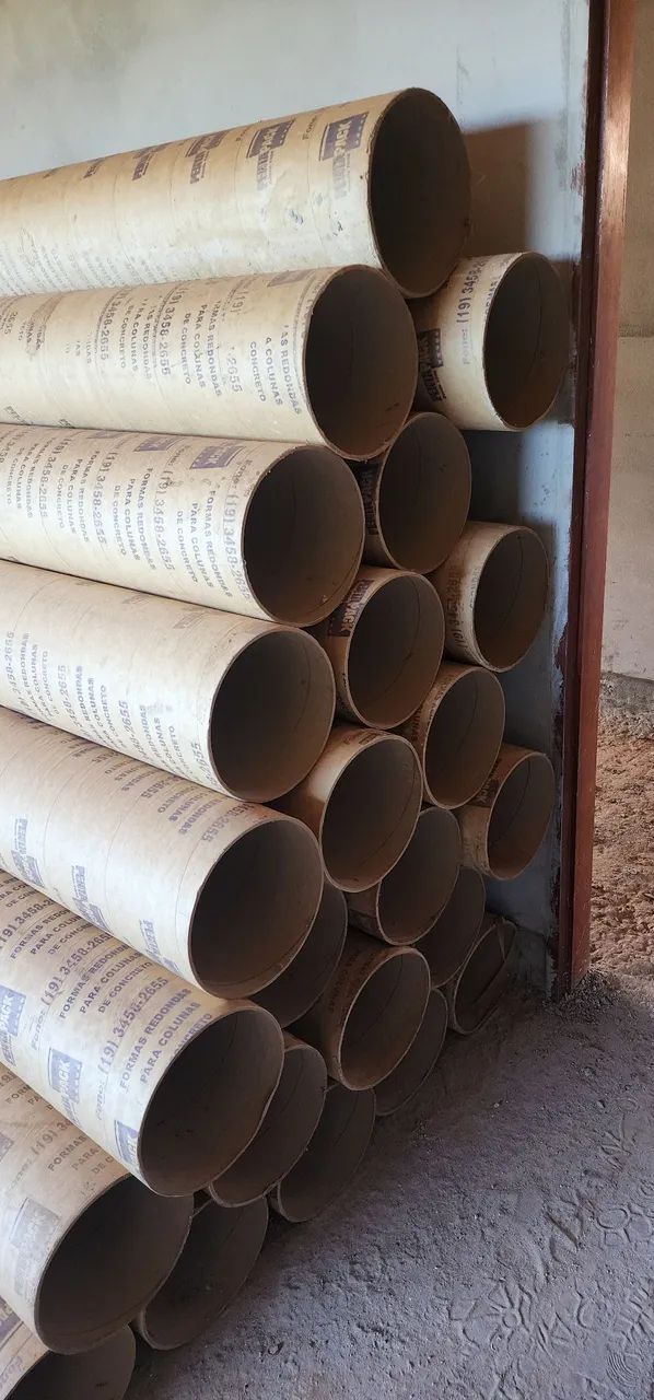 Formas de papelão para pilares64850411019906120