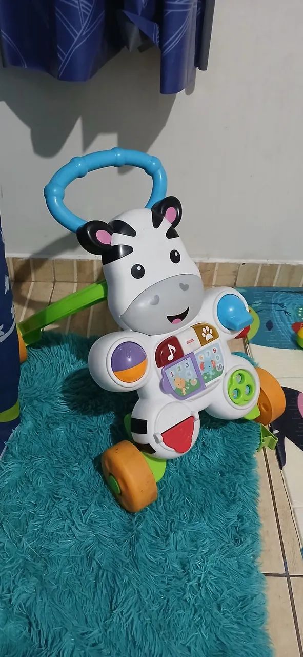 Andador Bebê Zebra Fisher-Price