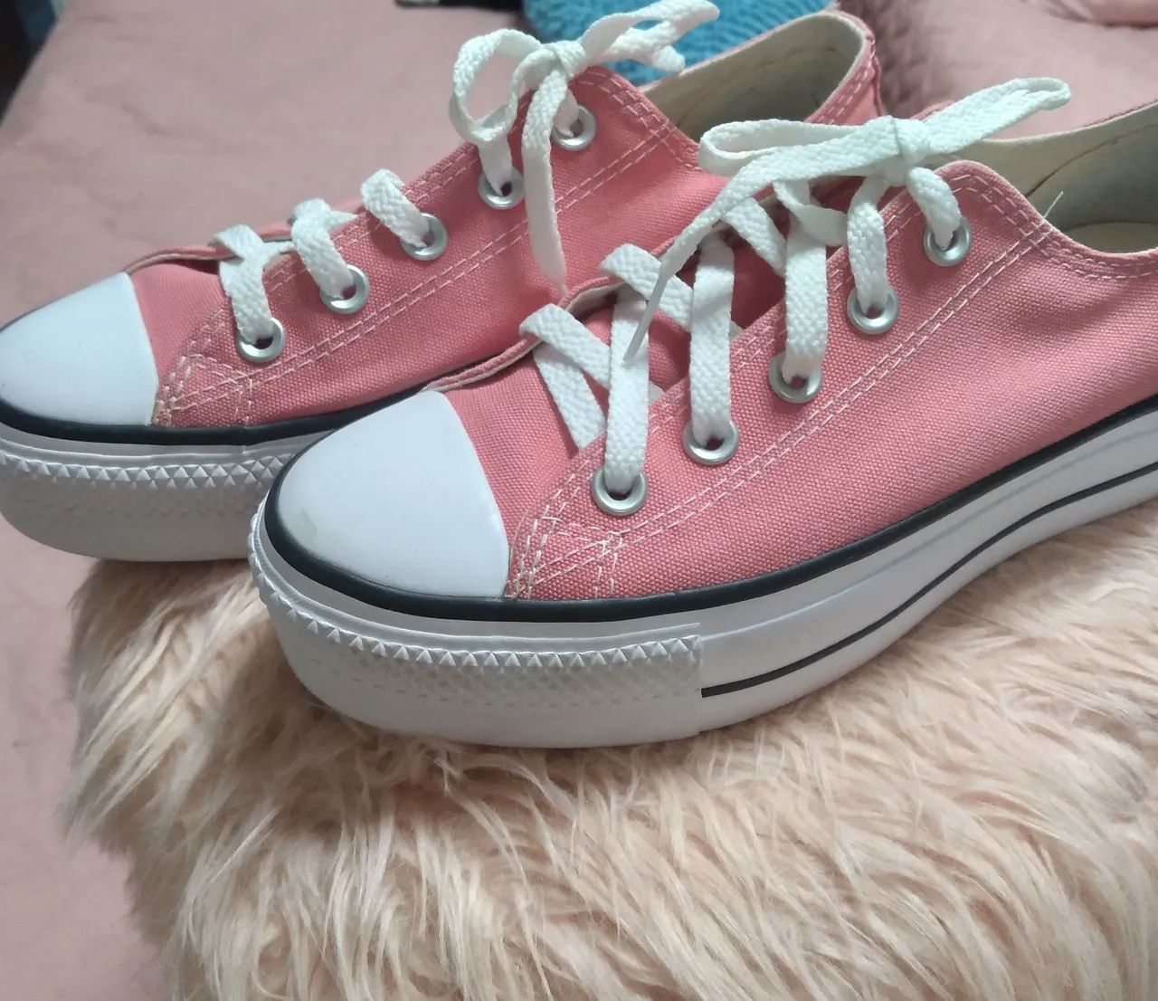 CONVERSE ALL STAR ROSA _ NOVO /  TAMANHO 35 _ FEMININO