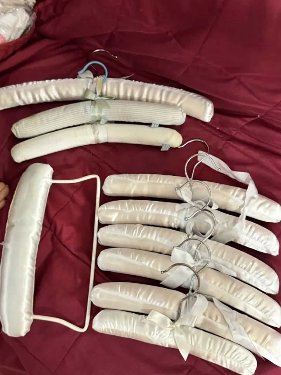 cabides para bebe cor branca  - Foto 2