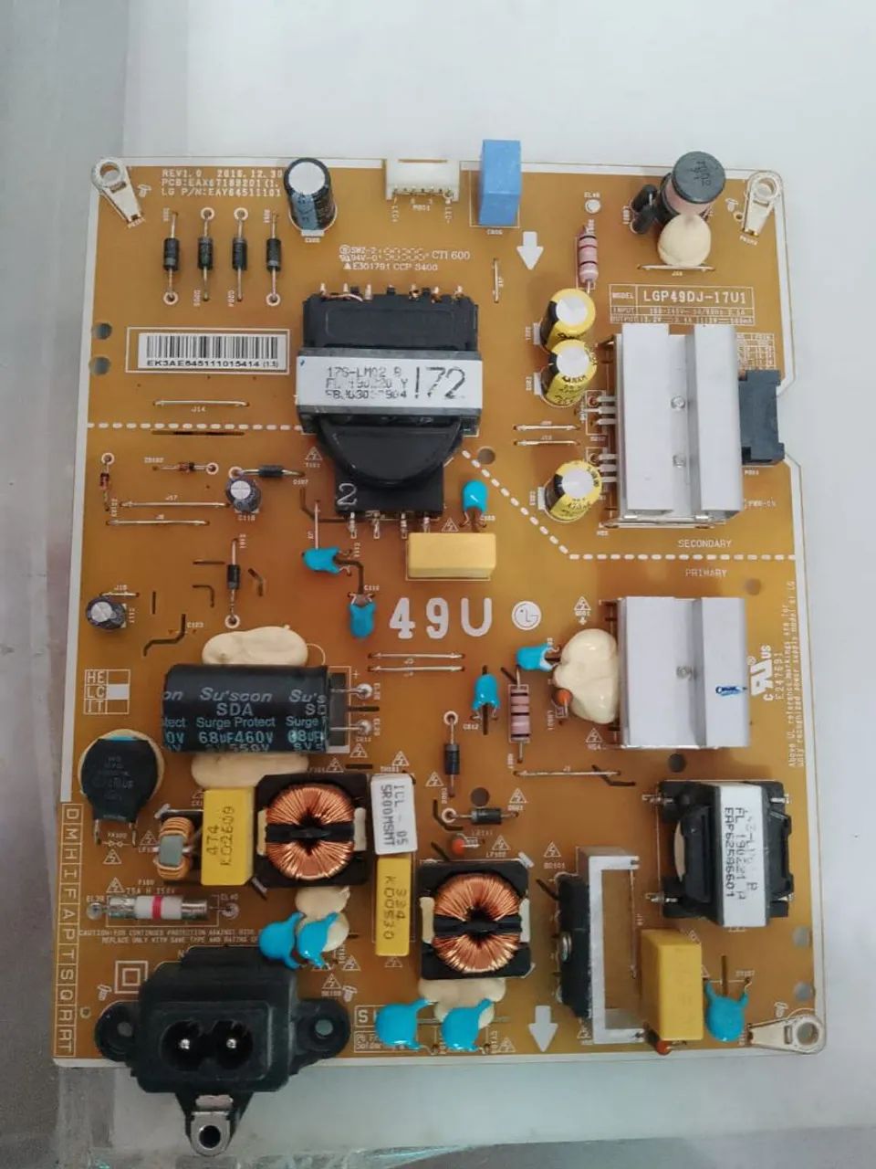 Placa Fonte TV LED Samsung BN44-00884A - Foto 6