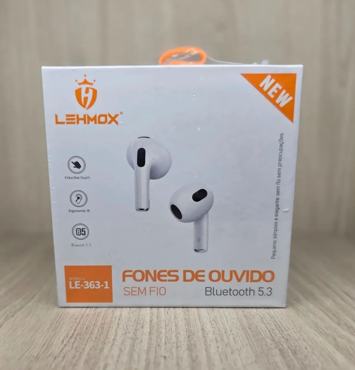 Fone de Ouvido Bluetooth 5.3 LEHMOX LE-363-1 - Novo!