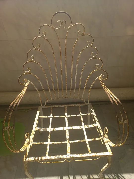 Poltrona de Ferro Artesanal