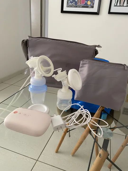 Kit Extractor de Leite duplo Elétrico - avent