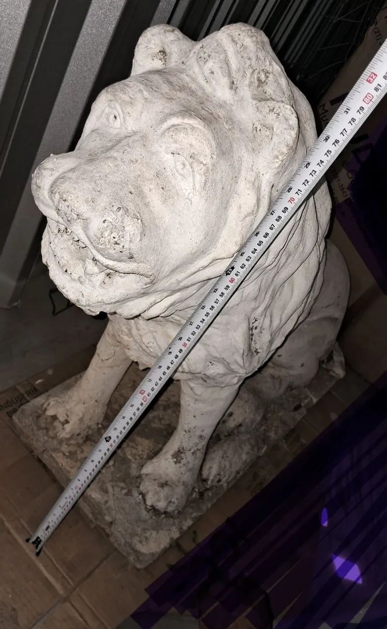 Escultura de Leão em concreto para área externa - Foto 4