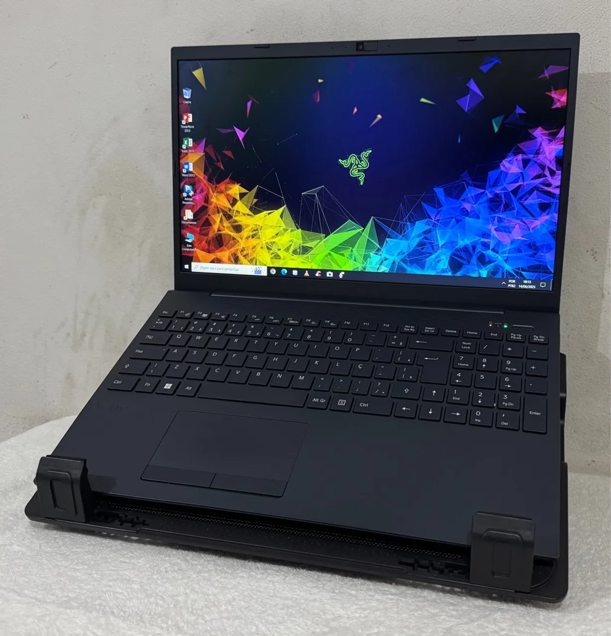 Notebook Sony Vaio i3 da 11 Geração com SSD M2 NVMe 256GB e 4GB DDr4, Telão FULL HD 15.6