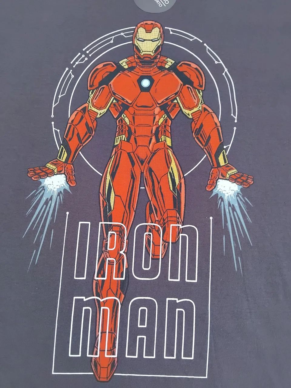Camiseta Homem de Ferro Marvel- TAM: P, M, G e GG. - Foto 3