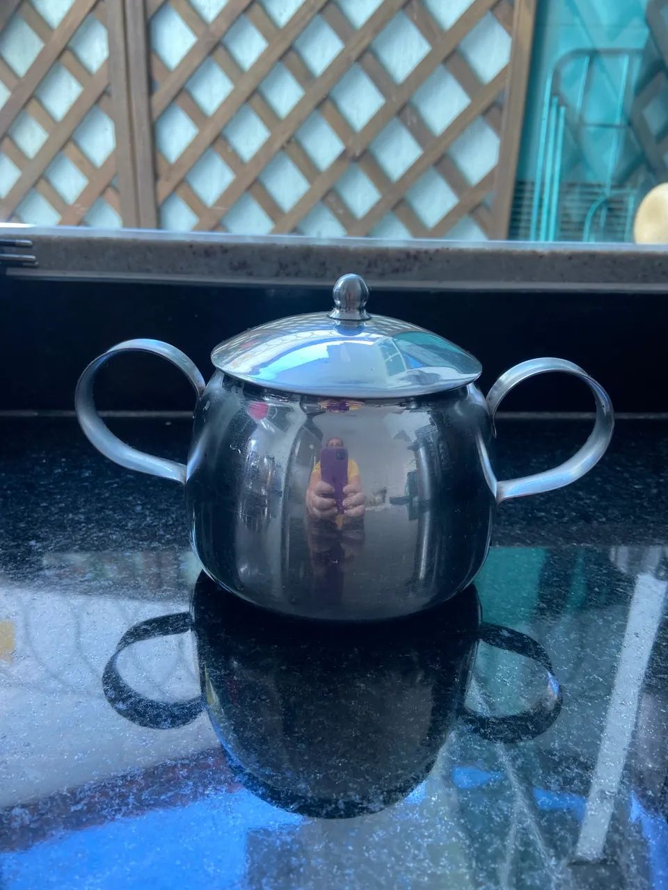 Conjunto de chá em inox - Foto 4