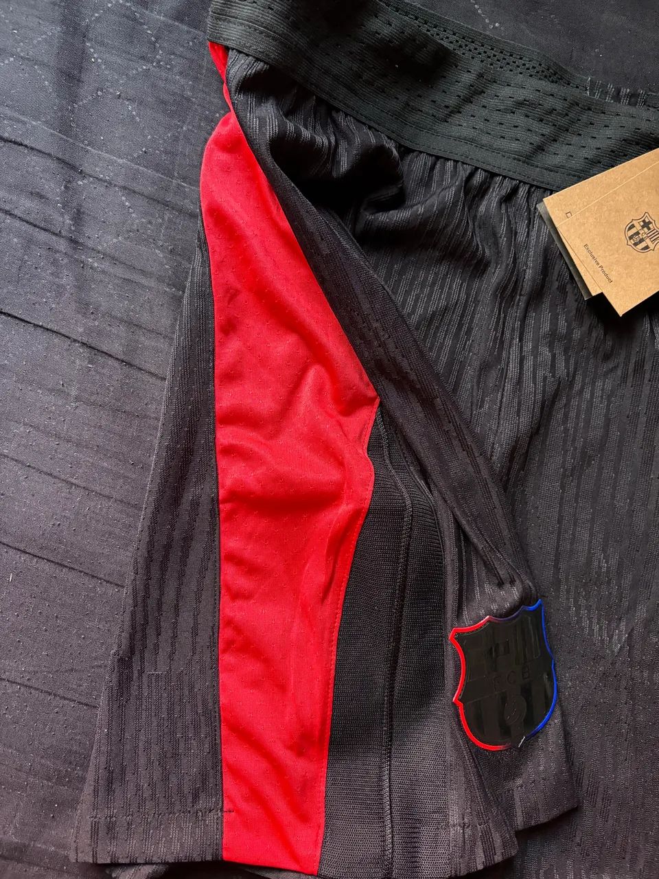 Short black Barcelona jogador - Foto 5