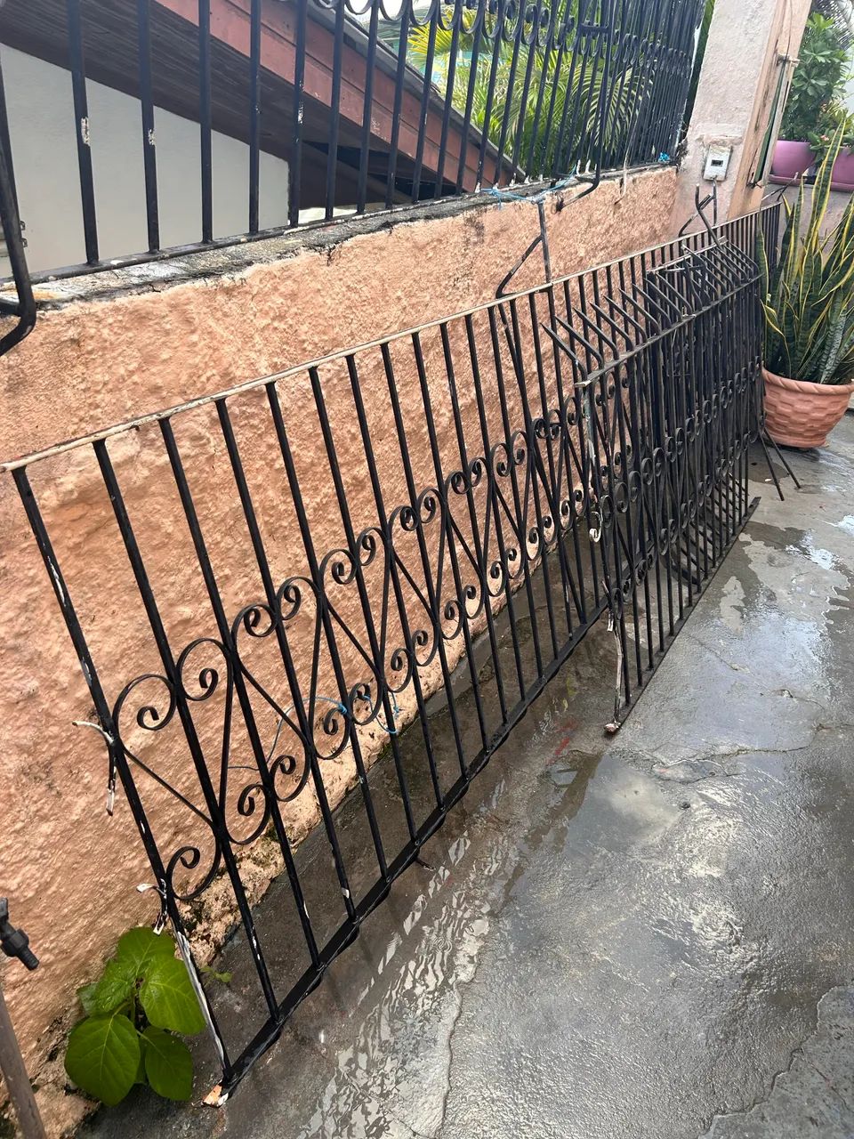 Grades de ferro 3 peças  - Foto 2