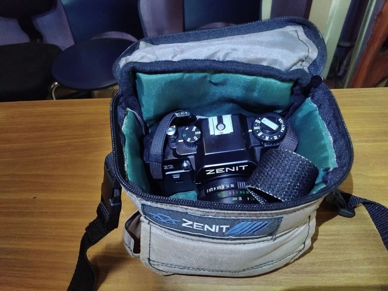 Câmera Analógica Zenit 122 ótimo estado. - Foto 5