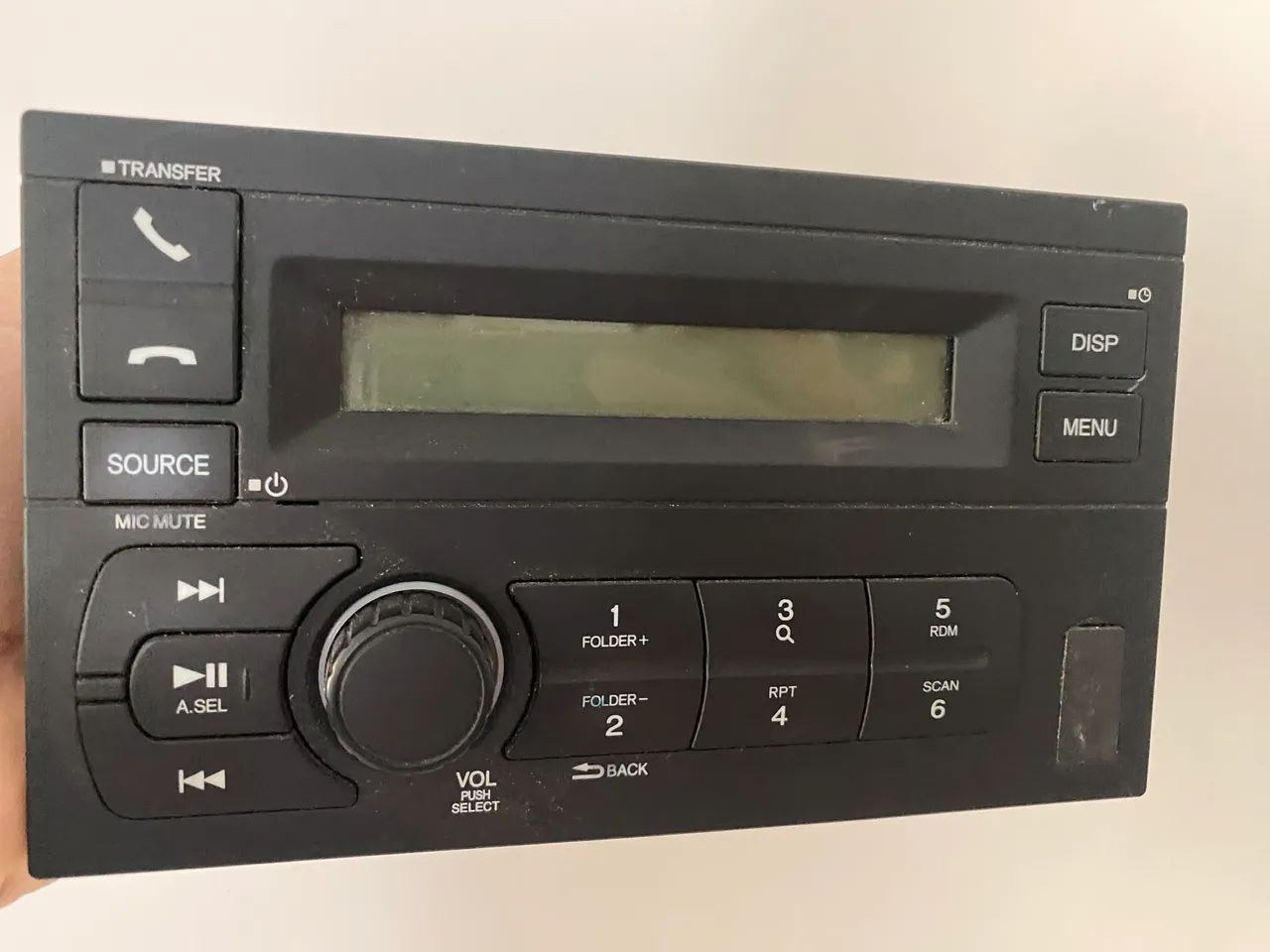 Rádio Som Player USB Honda FIT 2015 - 2019