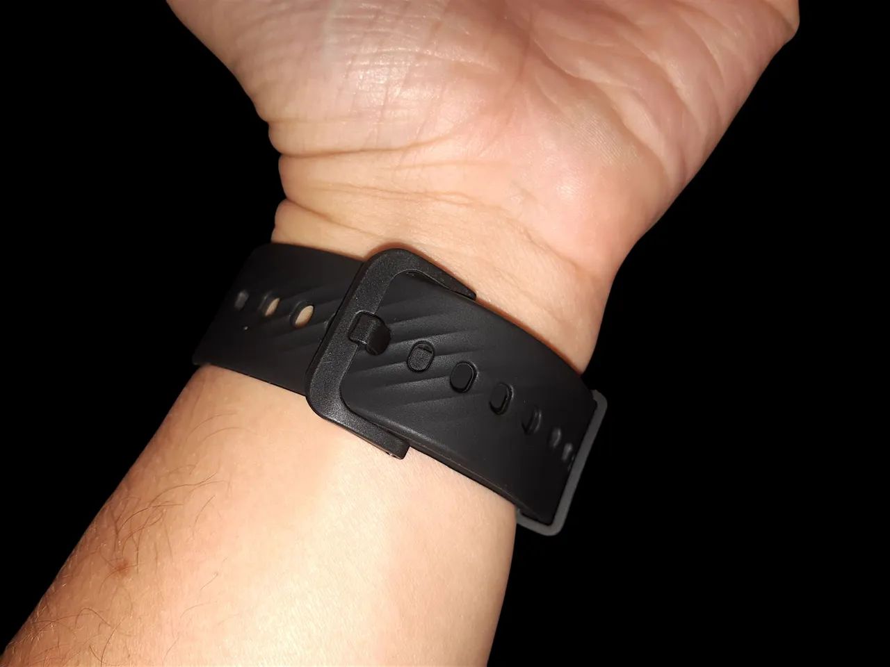 ÚLTIMA PEÇA!!! SMARTWATCH ZEBLAZE PROVA D'ÁGUA,MUITA BATERIA BARATO PARECIDO DA SAMSUNG! - Foto 5