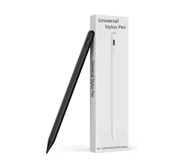Caneta Stylus Universal Recarregável | Ideal para Escrever, Desenhar, Negociar e Educação