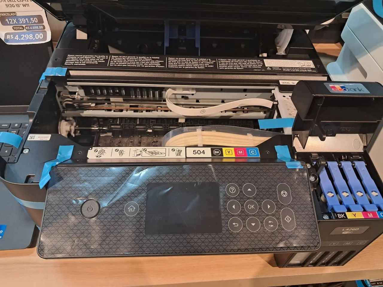 Impressora Epson EcoTank L4260 Multifuncional - Foto 4