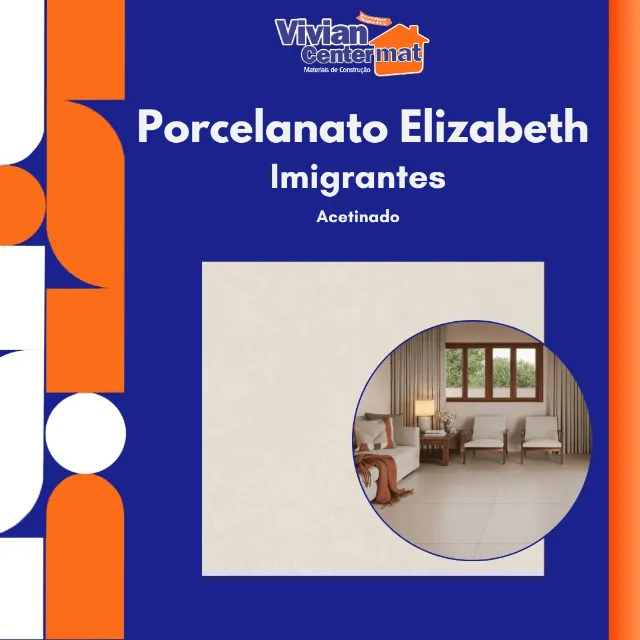Porcelanato Imigrantes 50x50cm A Elizabeth