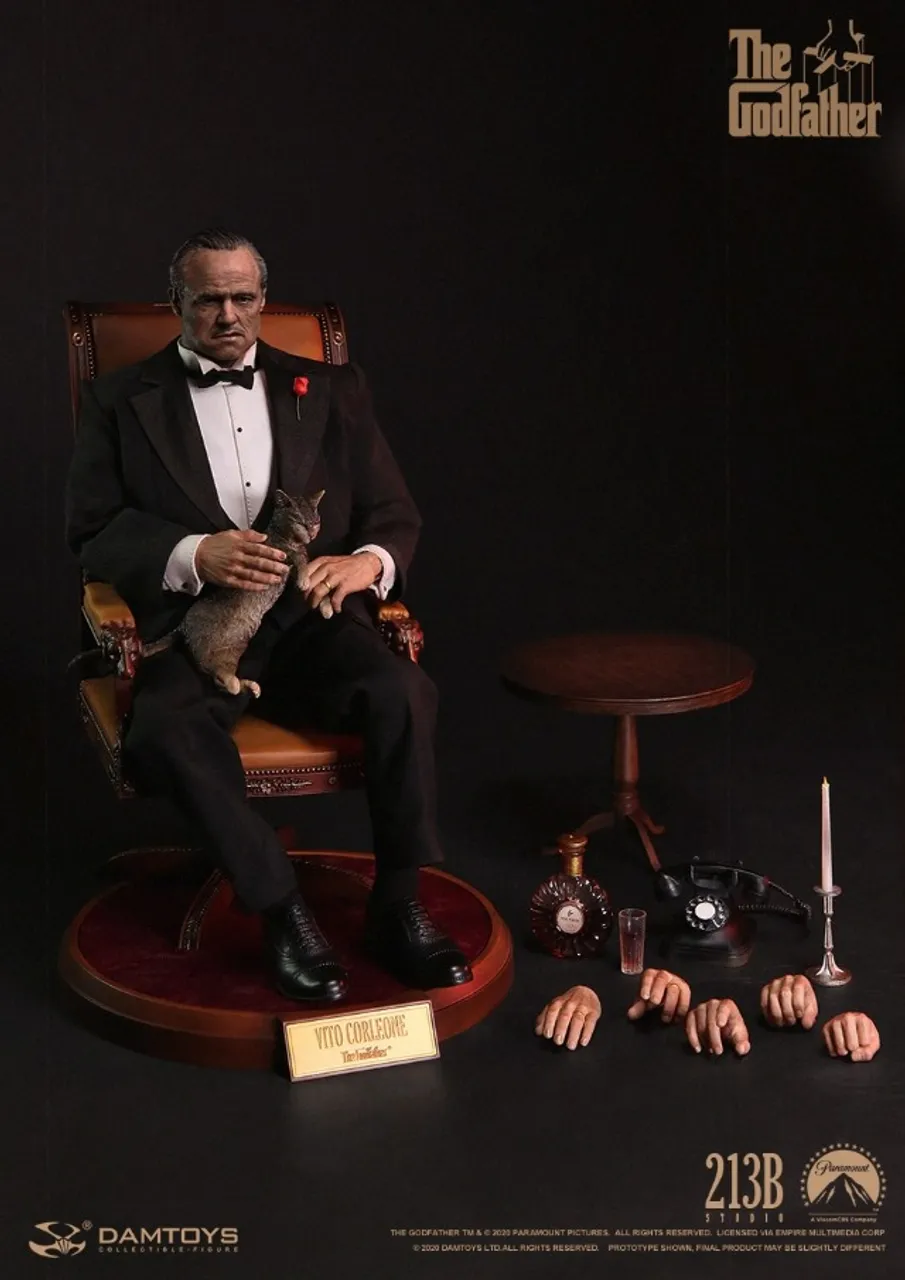 The Godfather O Poderoso Chefão Don Vito Corleone Damtoys