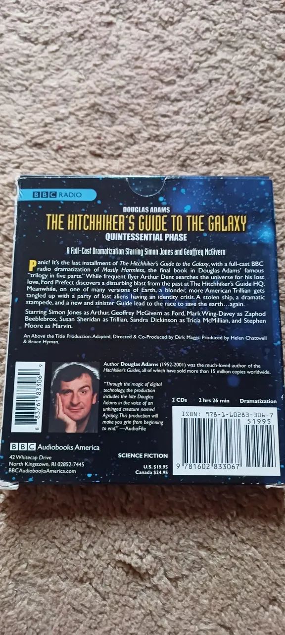 The Hitchhiker's Guide to the Galaxy: Quintessential Phase (CD) - Foto 2