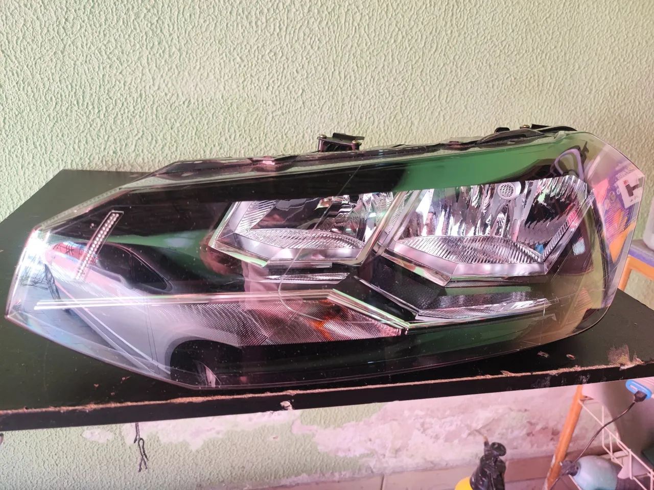 Farol Esquerdo Polo / Virtus (2018 a 2022) Original Valeo - Foto 2