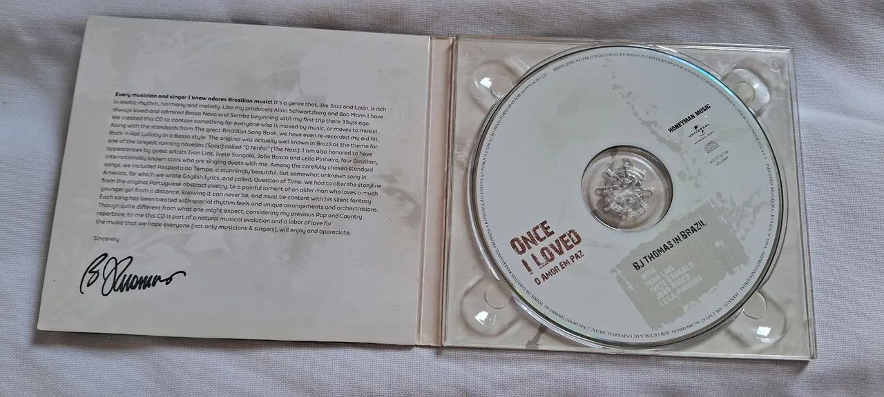  Bj Thomas - Once I Loved - O Amor Em Paz - Foto 3
