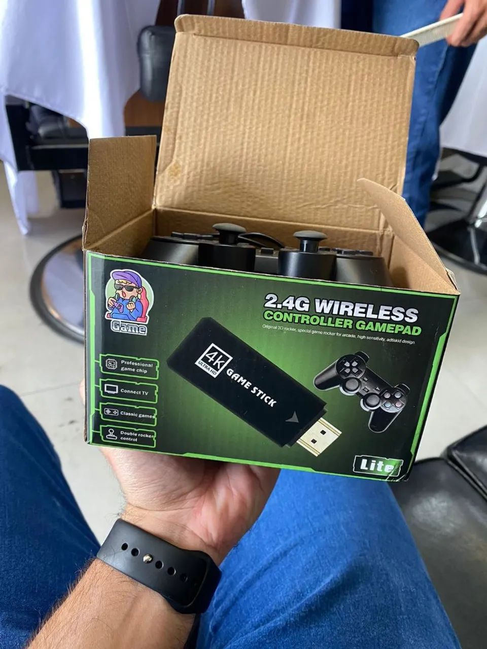 Game Stick 4k retro PROMOÇÃO!