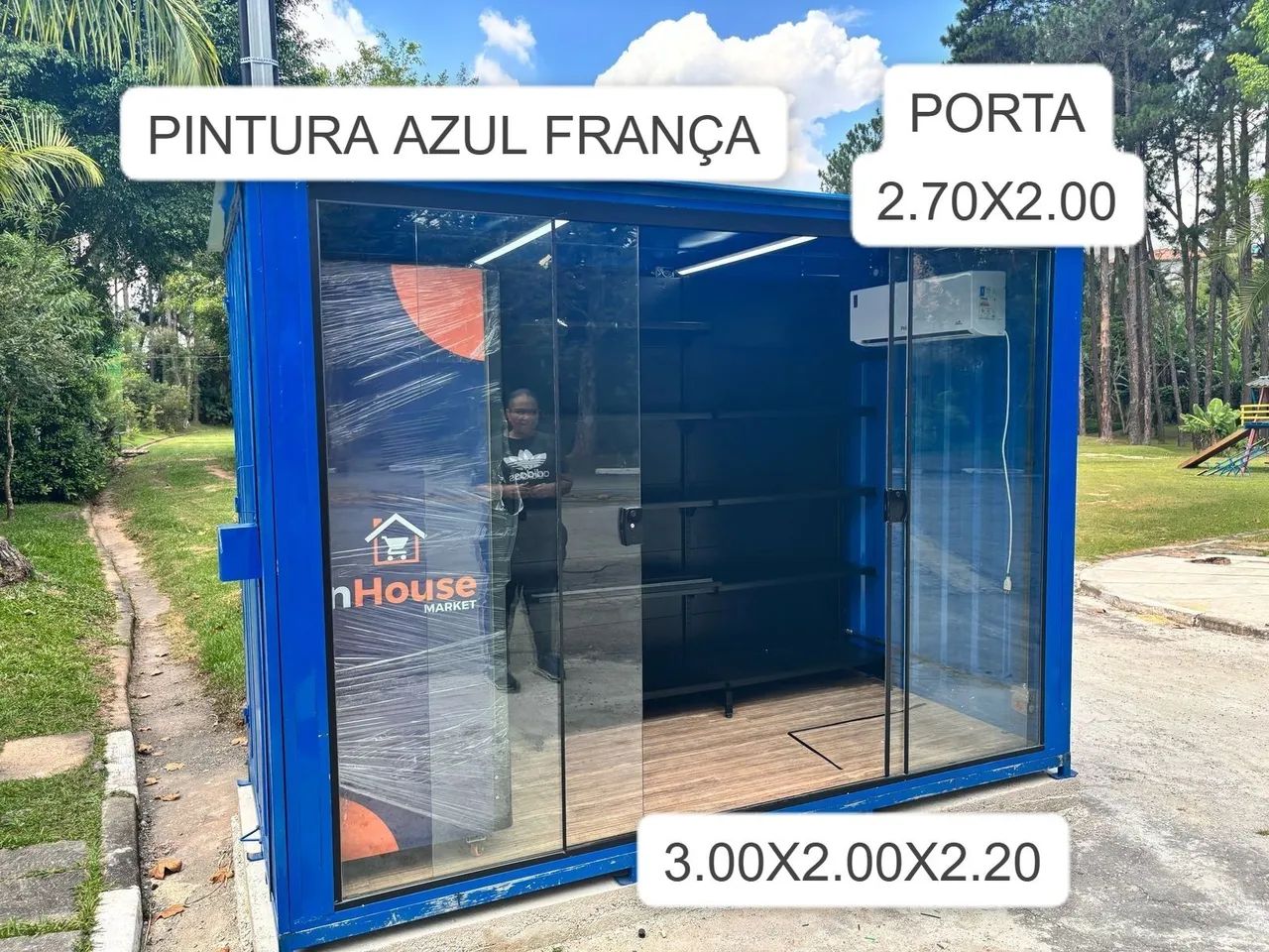 Mini Mercado Desmontável em Container - Foto 2