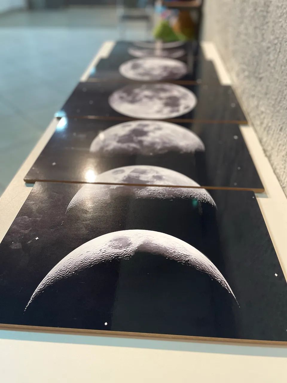 Mosaico fases da lua  - Foto 4