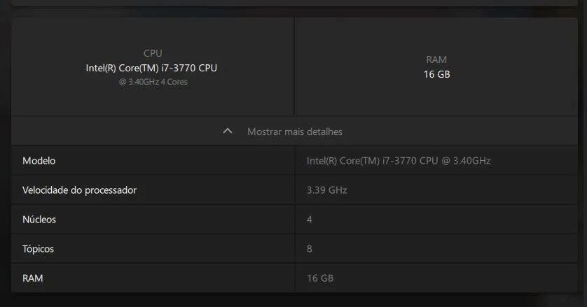Placa mãe DDR3 com processador i7 3770 com 16 RAM e alto cooler RGB  - Foto 3