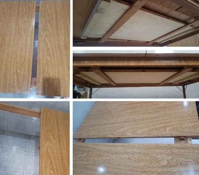 Mesa de jantar com 6 cadeiras - mesa extensivel p/ 8 lugares - RETIRADA EM CASCADURA - Foto 5