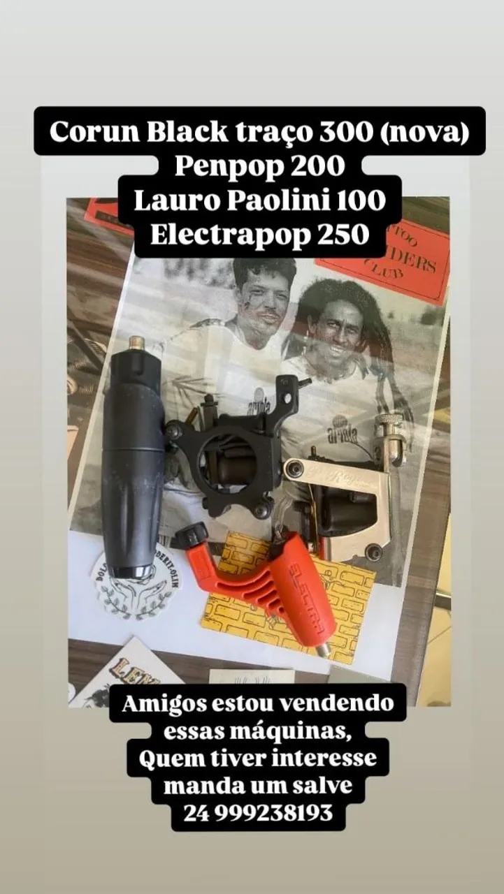 Máquinas de Tattoo à Venda