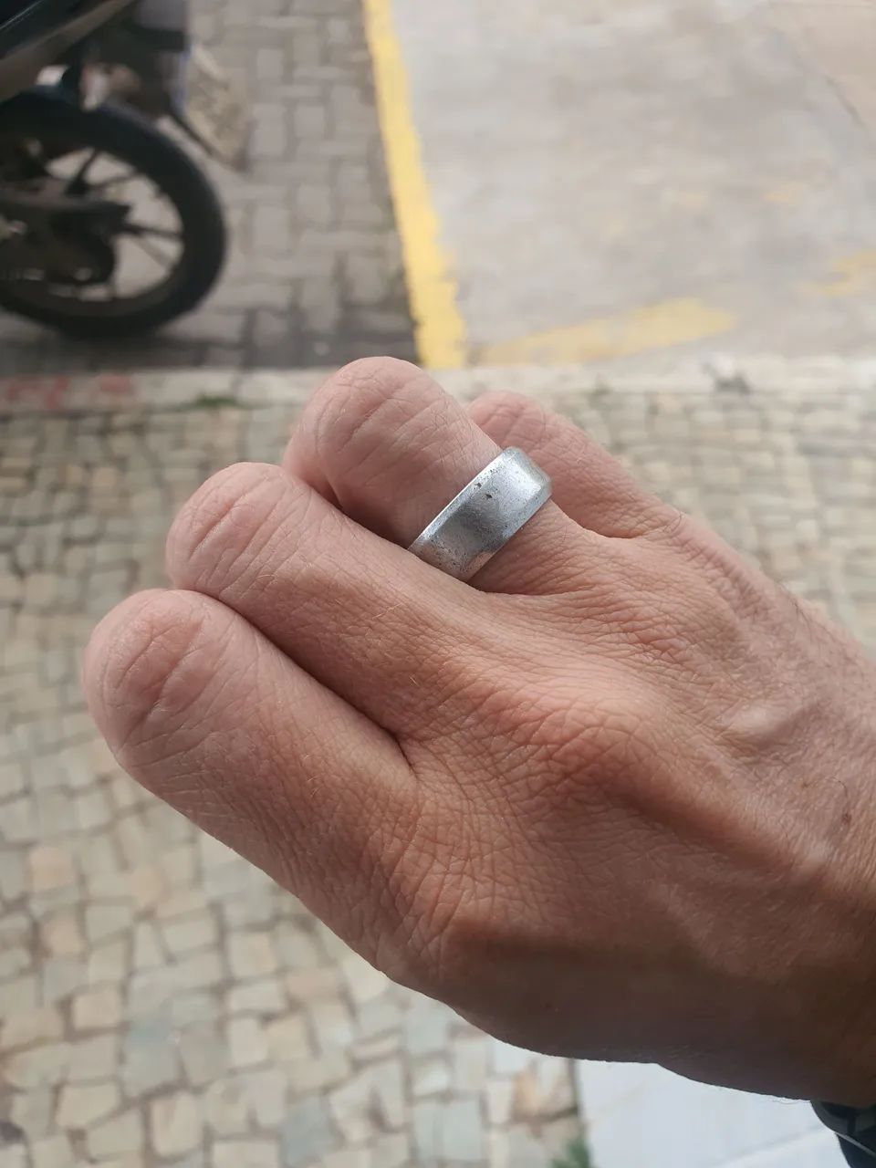 Anel de aço inox N° 20 em Samambaia Sul - Foto 3